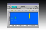 Individual sensor output plus total gap value screen